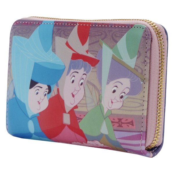PORTAFOGLIO SCENA LA BELLA ADDORMENTATA NEL BOSCO - DISNEY LOUNGEFLY