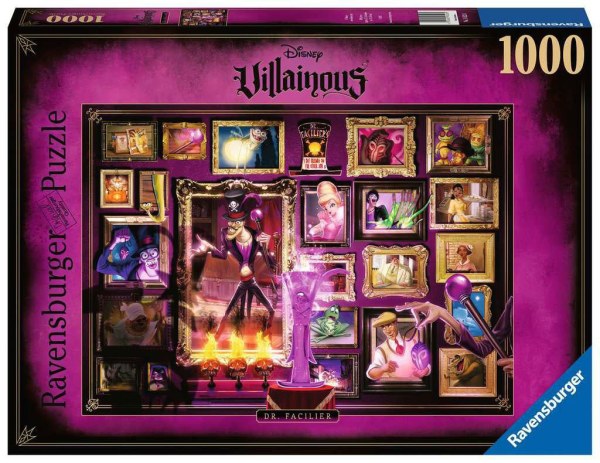 PUZZLE DR. FACILIER ( 1000 PEZZI ) - DISNEY