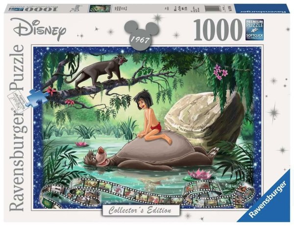 PUZZLE COLLECTOR'S IL LIBRO DELLE GIUNGLA ( 1000 PEZZI ) - DISNEY