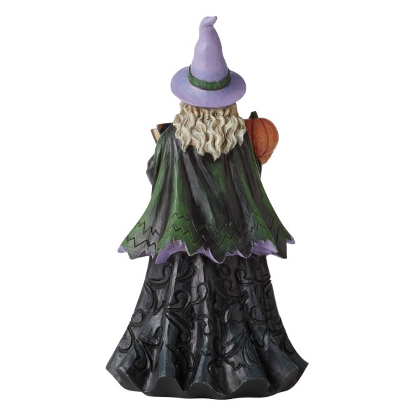 STREGA CON ZUCCA E SCENA DEL CIMITERO - JIM SHORE HEARTWOOD CREEK