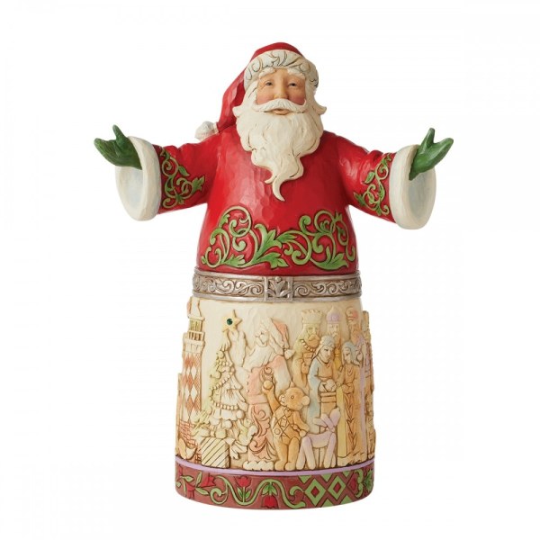 VENTESIMO COMPLEANNO DI BABBO NATALE - JIM SHORE HEARTWOOD CREEK