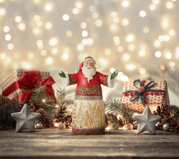 VENTESIMO COMPLEANNO DI BABBO NATALE - JIM SHORE HEARTWOOD CREEK