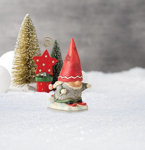 GNOME CON TRECCE - JIM SHORE HEARTWOOD CREEK