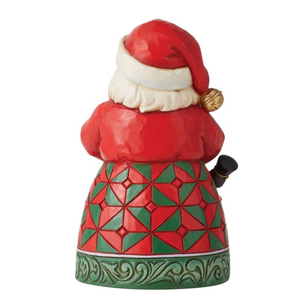 BABBO NATALE CON LE BRACCIA PIENE DI REGALI