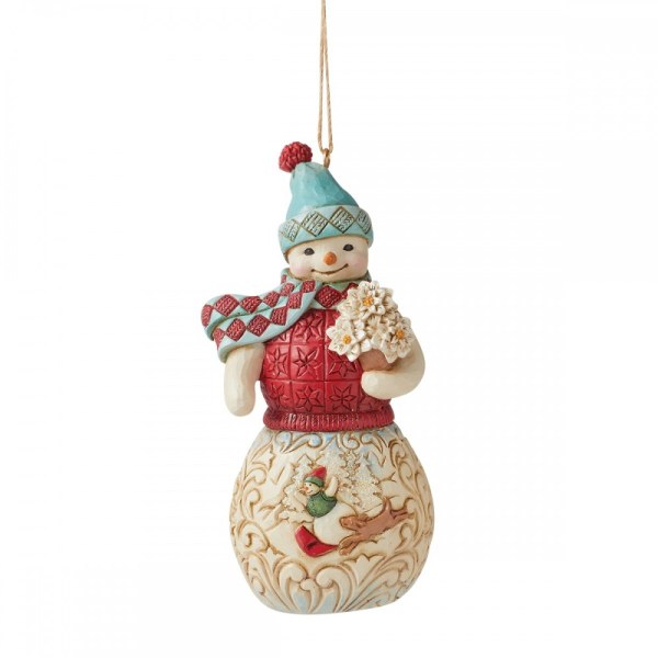 ADDOBBO WONDERLAND SNOWMAN - JIM SHORE HEARTWOOD CREEK