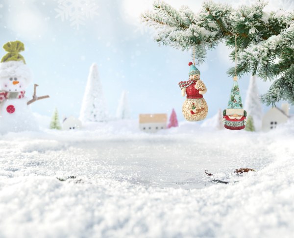ADDOBBO WONDERLAND SNOWMAN - JIM SHORE HEARTWOOD CREEK