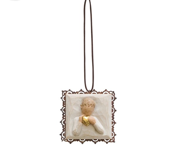 ADDOBBO CUORE D'ORO - WILLOW TREE