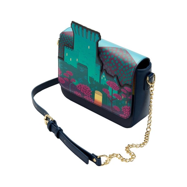 BORSA A TRACOLA BRAVE PRINCESS CASTLE SERIES - DISNEY LOUNGEFLY