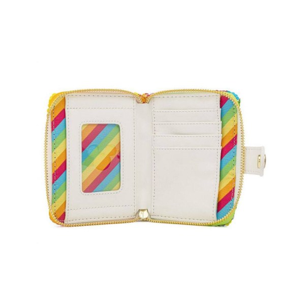 PORTAFOGLIO SEQUIN RAINBOW MINNIE - DISNEY LOUNGEFLY