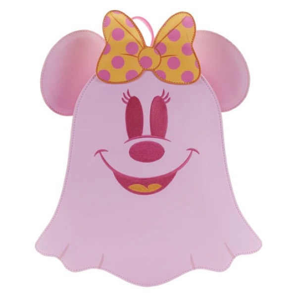 MINI ZAINO FANTOME PASTEL MINNIE ( BRILLA NEL NERO )- DISNEY LOUNGEFLY