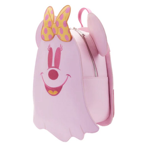 MINI ZAINO FANTOME PASTEL MINNIE ( BRILLA NEL NERO )- DISNEY LOUNGEFLY
