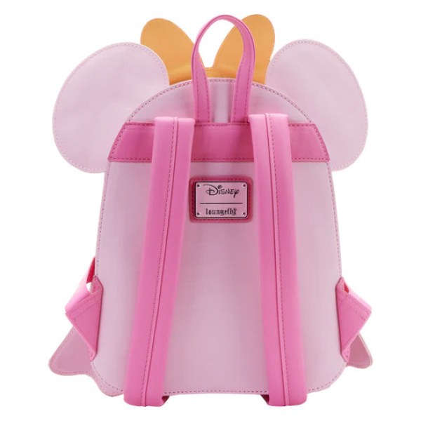 MINI ZAINO FANTOME PASTEL MINNIE ( BRILLA NEL NERO )- DISNEY LOUNGEFLY