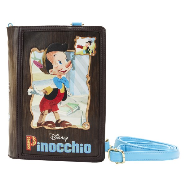BORSA A TRACOLLA PINOCCHIO BOOK SERIES - DISNEY LOUNGEFLY