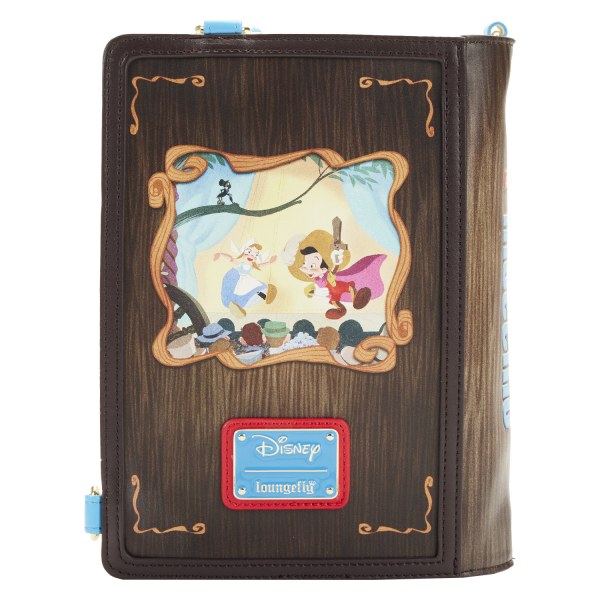 BORSA A TRACOLLA PINOCCHIO BOOK SERIES - DISNEY LOUNGEFLY
