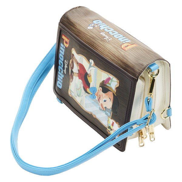 BORSA A TRACOLLA PINOCCHIO BOOK SERIES - DISNEY LOUNGEFLY