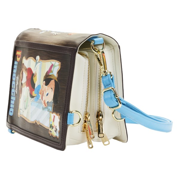 BORSA A TRACOLLA PINOCCHIO BOOK SERIES - DISNEY LOUNGEFLY