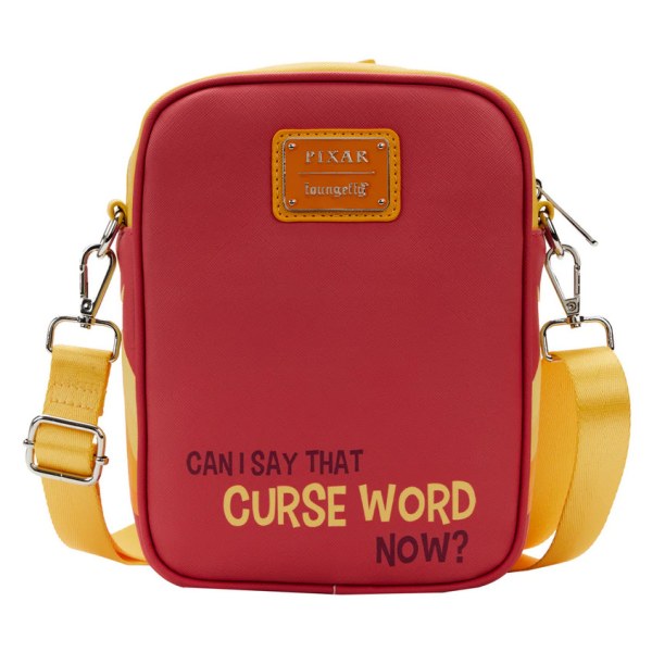 BORSA A TRACOLLA INSIDE OUT ANGRY (BRILLA NEL NERO ) - DISNEY LOUNGEFLY