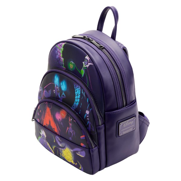 MINI ZAINO CATTIVI ( SI ILLUMINA AL BUIO ) - DISNEY LOUNGEFLY