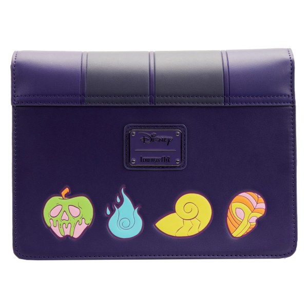 BORSA A TRACOLLA CATTIVI ( SI ILLUMINA AL BUIO ) - DISNEY LOUNGEFLY