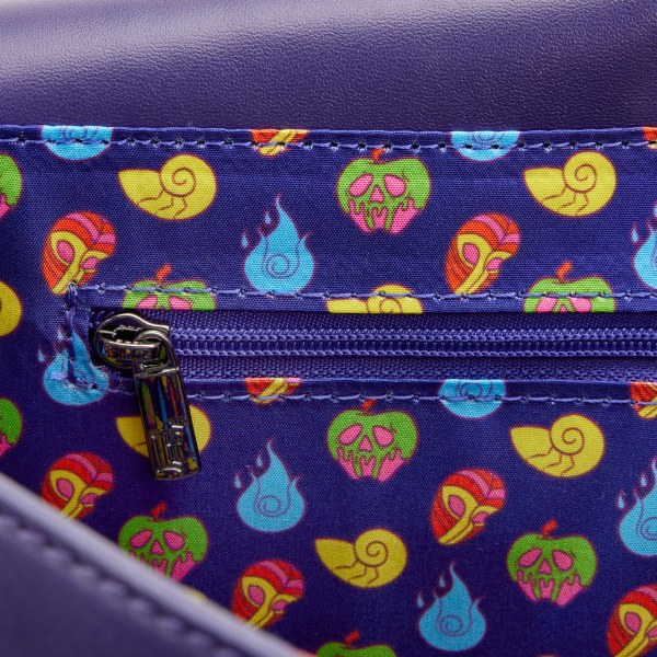 BORSA A TRACOLLA CATTIVI ( SI ILLUMINA AL BUIO ) - DISNEY LOUNGEFLY