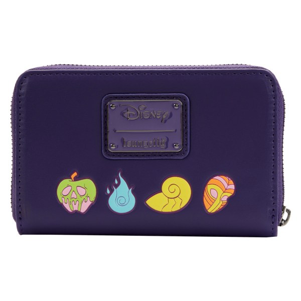 PORTAFOGLIO CATTIVI ( SI ILLUMINA AL BUIO ) - DISNEY LOUNGEFLY