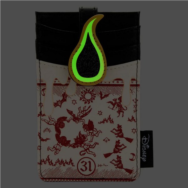 PORTA CARTA HOCUS POCUS (BRILLA NEL NERO ) - DISNEY LOUNGEFLY