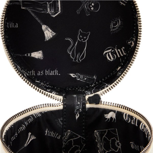 BORSA A TRACOLLA HOCUS POCUS FIAMMA NERA ( SI ILLUMINA AL BUIO ) - DISNEY LOUNGEFLY
