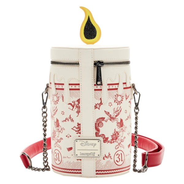 BORSA A TRACOLLA HOCUS POCUS FIAMMA NERA ( SI ILLUMINA AL BUIO ) - DISNEY LOUNGEFLY