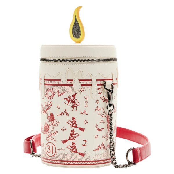 BORSA A TRACOLLA HOCUS POCUS FIAMMA NERA ( SI ILLUMINA AL BUIO ) - DISNEY LOUNGEFLY
