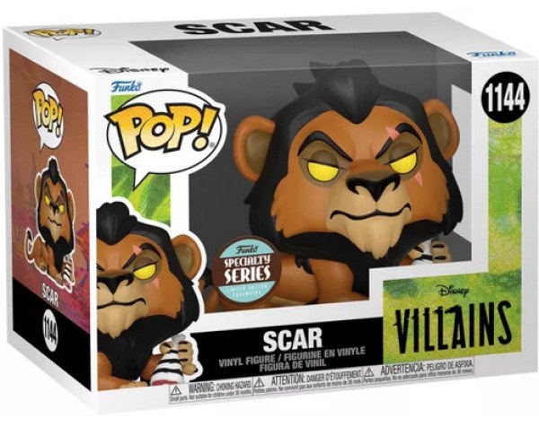 FUNKO POP! 1144 - DISNEY RE LEONE - SCAR - SPECIALITY SERIES