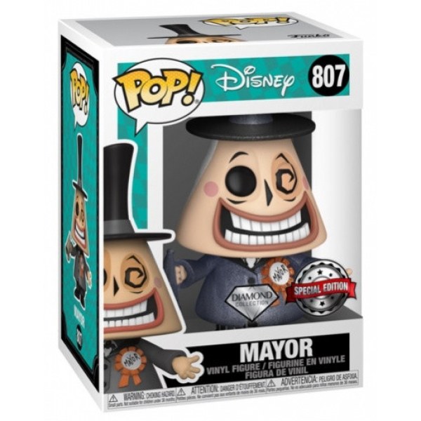 FUNKO POP! 807- DISNEY NIGHTMARE BEFORE CHRISTMAS - SINDACO