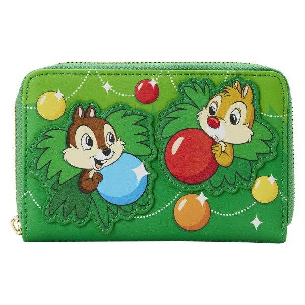 PORTAFOGLIO CIP & CIOP CORONA DI NATALE - DISNEY LOUNGEFLY