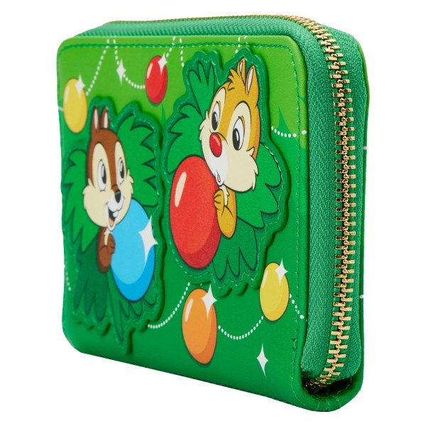 PORTAFOGLIO CIP & CIOP CORONA DI NATALE - DISNEY LOUNGEFLY