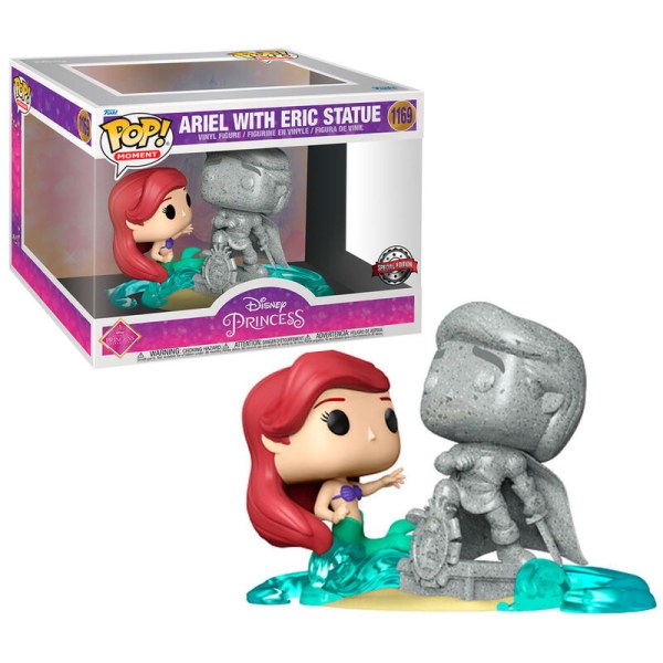 FUNKOPOP! 1169 EDIZIONE SPECIALE - DISNEY LA SIRENETTA - ARIEL CON STATUA DI ERIC