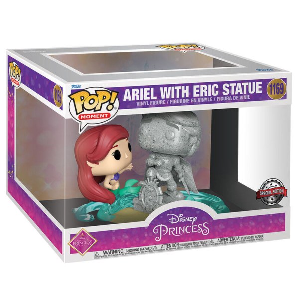 FUNKOPOP! 1169 EDIZIONE SPECIALE - DISNEY LA SIRENETTA - ARIEL CON STATUA DI ERIC