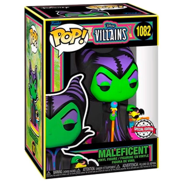 FUNKO POP! 1082 - MALEFICIENT BLACK LIGHT - LA BELLA ADDORMENTATA NEL BOSCO - EDIZIONE SPECIALE