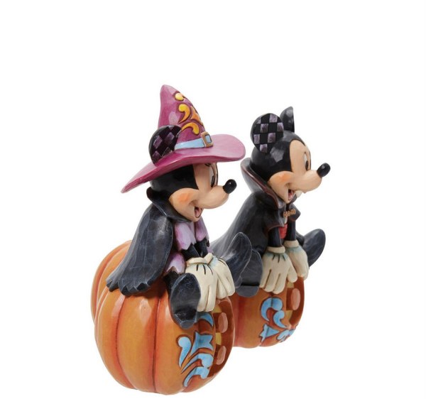 TOPOLINO & MINNI HALLOWEEN FOSFORESCENTE - DISNEY TRADITIONS