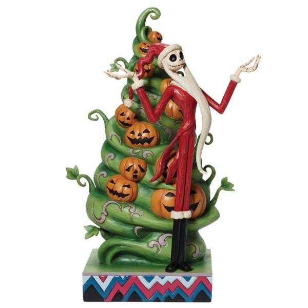 MR JACK HALLOWEEN E NATALE INTERCAMBIABILE - NIGHTMARE BEFORE CHRISTMAS - DISNEY TRADITIONS