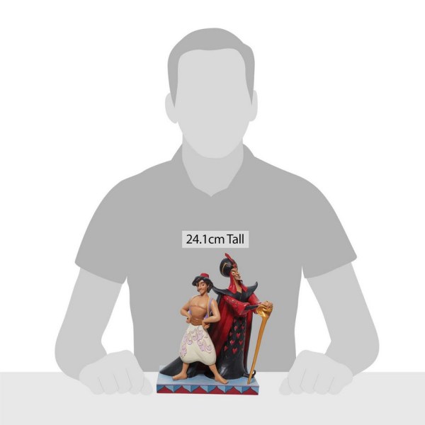 ALADDIN & JAFAR IL BENE E IL MALE - DISNEY TRADITIONS