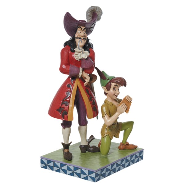 PETER PAN & HOOK - IL BENE E IL MALE - DISNEY TRADITIONS