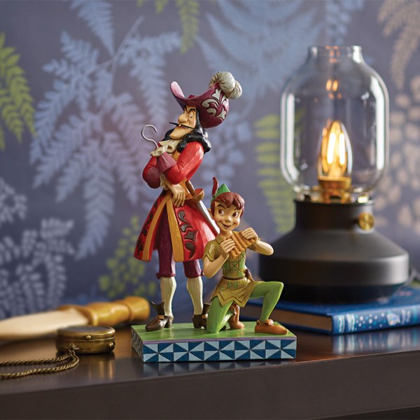 PETER PAN & HOOK - IL BENE E IL MALE - DISNEY TRADITIONS