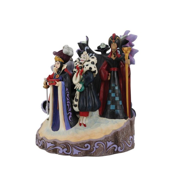 CARVED BY HEART VILAINS- DISNEY TRADITIONS