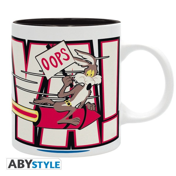 TAZZA THE ROAD RUNNER E COYOTE - LOONEY TUNES