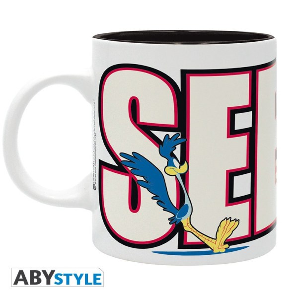 TAZZA THE ROAD RUNNER E COYOTE - LOONEY TUNES