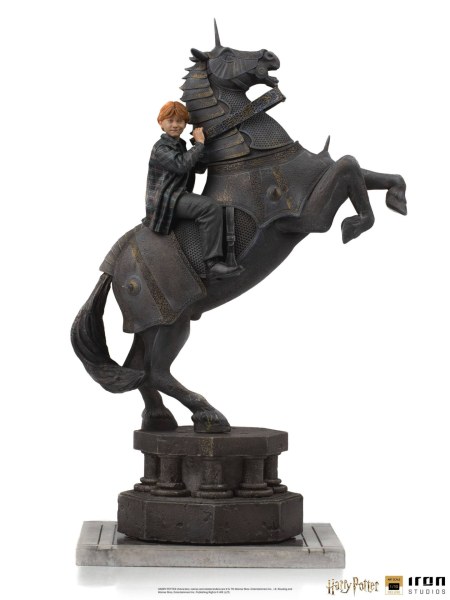 RON WEASLEY  SCACCHIERA DEI WIZARDS ART SCALE - HARRY POTTER