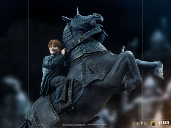 RON WEASLEY  SCACCHIERA DEI WIZARDS ART SCALE - HARRY POTTER