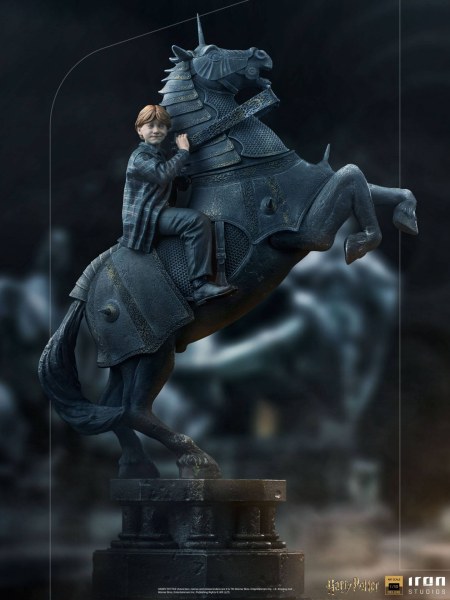 RON WEASLEY  SCACCHIERA DEI WIZARDS ART SCALE - HARRY POTTER