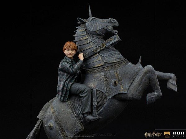 RON WEASLEY  SCACCHIERA DEI WIZARDS ART SCALE - HARRY POTTER