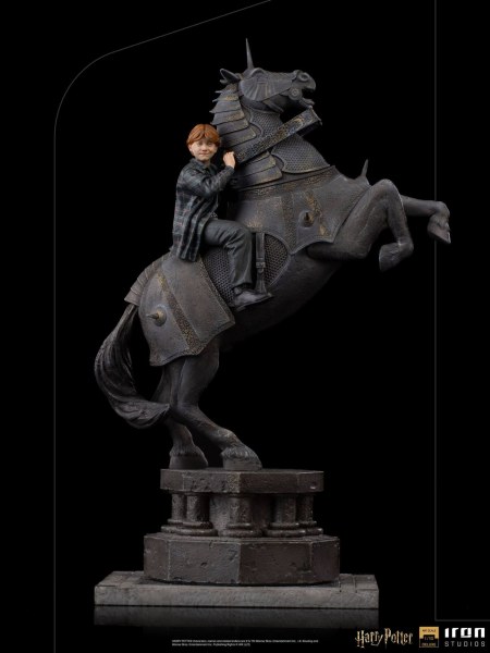 RON WEASLEY  SCACCHIERA DEI WIZARDS ART SCALE - HARRY POTTER