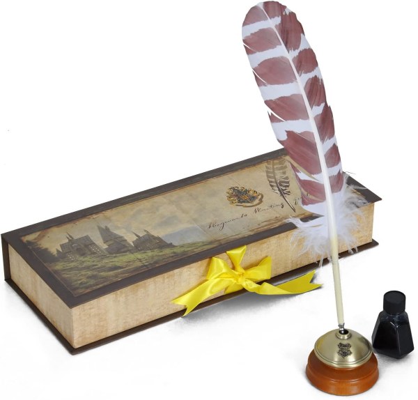 REPLICA PIUMA E CALAMAIO HOGWARTS - HARRY POTTER